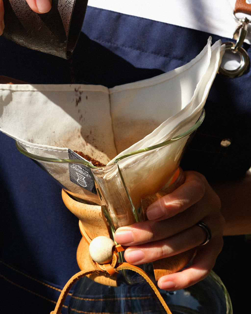 3 pack Chemex® 6-10 cup - 100% Silk reusable coffee filter